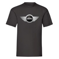 Тениска с печат Mini Cooper 