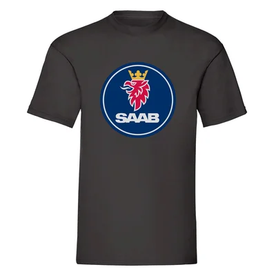 Тениска с печат Saab 