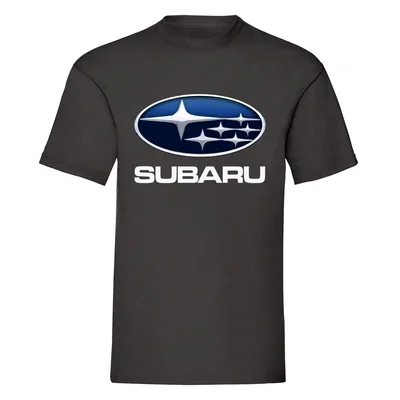 Тениска с печат Subaru 