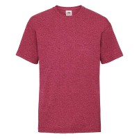 Детска тениска, ретро червена, памук 