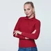 Дамска тениска с яка с дълъг ръкав. 100% Памук. Лукс. Риза поло пике 