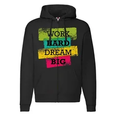 Суичър с печат или щампа Dream BIG