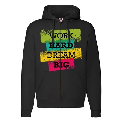 Суичър с печат или щампа Dream BIG
