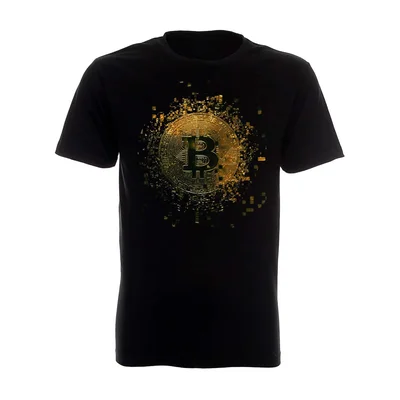 Тениска Bitcoin. Тениска криптовалута Тениска Bitcoin. Тениска криптовалута