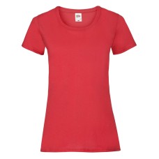 Дамска тениска, червена, памук