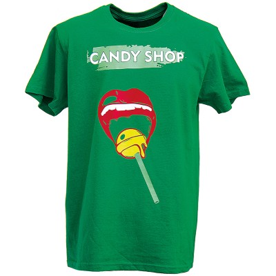 Тениска с индивидуален дизайн "Магазинче за бонбони"