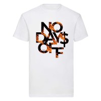Тениска с печат No days OFF 